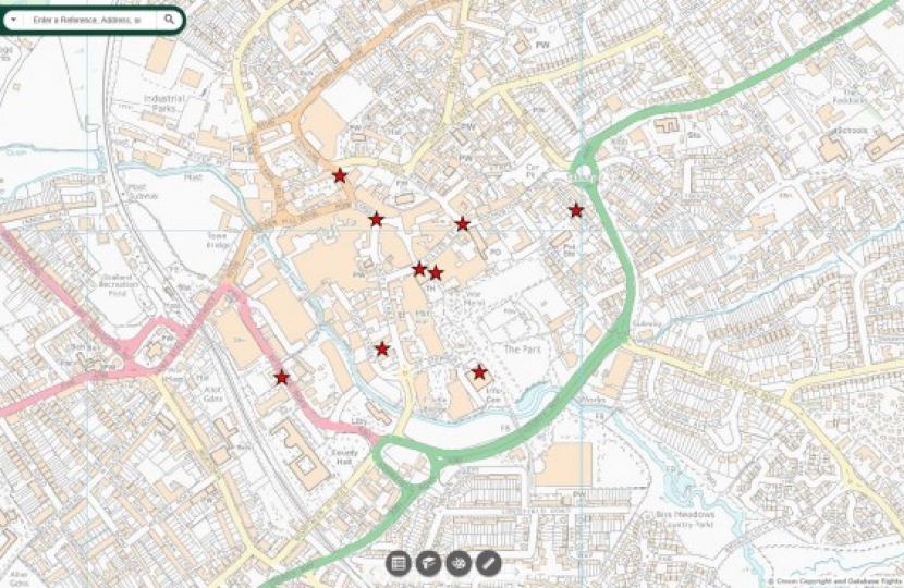 Wiltshire interactive map