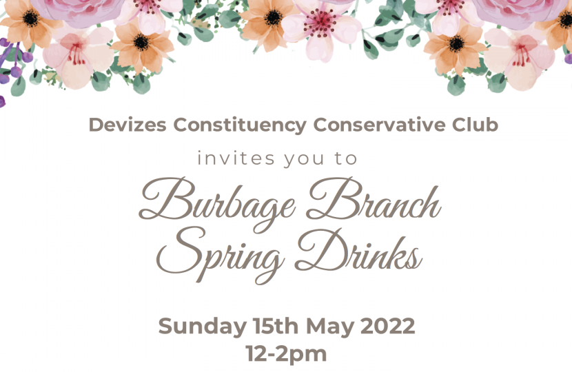 Invitation to Spring Drinks Party