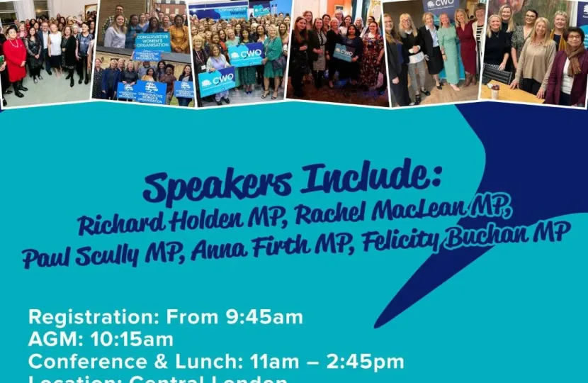 Conservative Womens AGM 11th MAy 2024