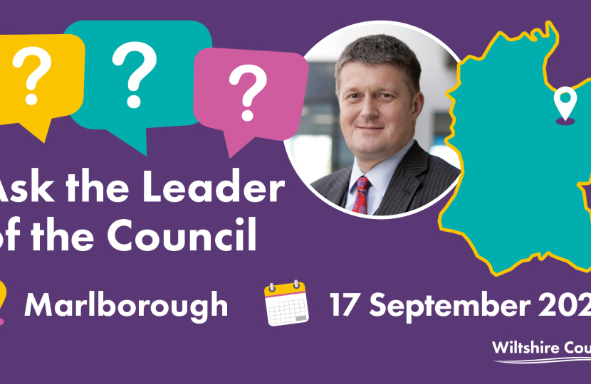 Ask the Leader of the Council infographic