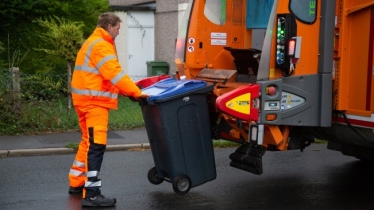 Recycling lorry