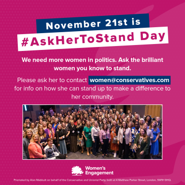 AskHerToStandDay Info Graphic